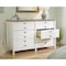 Sauder Cottage Road Dresser Sw/lo A2 , Safety tested for stability to help reduce tip-over accidents 424000 - alternate 2
